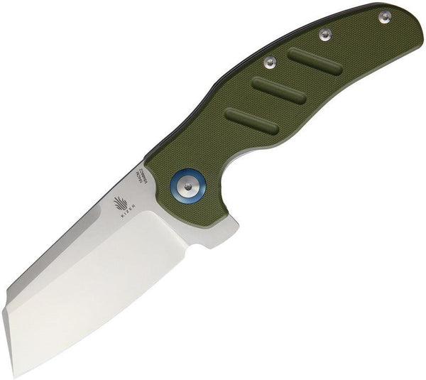 Kizer Cutlery Sheepdog Linerlock Green G10 154CM - Knives.mx