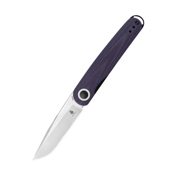 Kizer Cutlery Squidward Linerlock Purple G10 154CM - Knives.mx