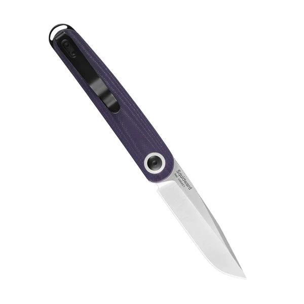 Kizer Cutlery Squidward Linerlock Purple G10 154CM - Knives.mx