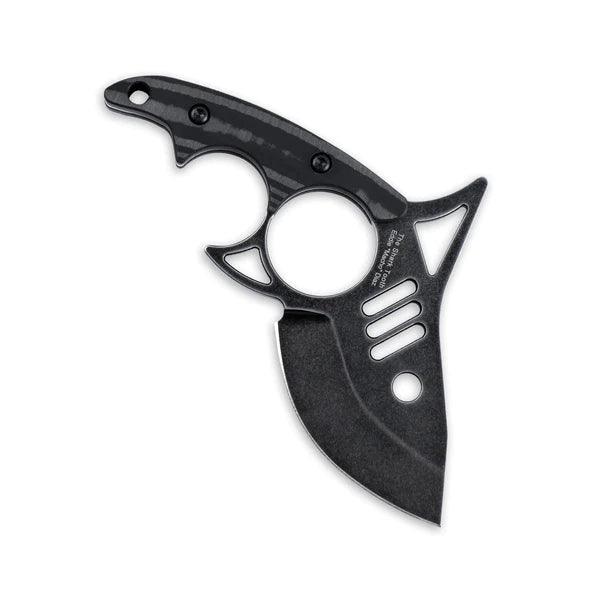 Kizer Cutlery The Shark Tooth CF Black SW Bohler N690 - Knives.mx