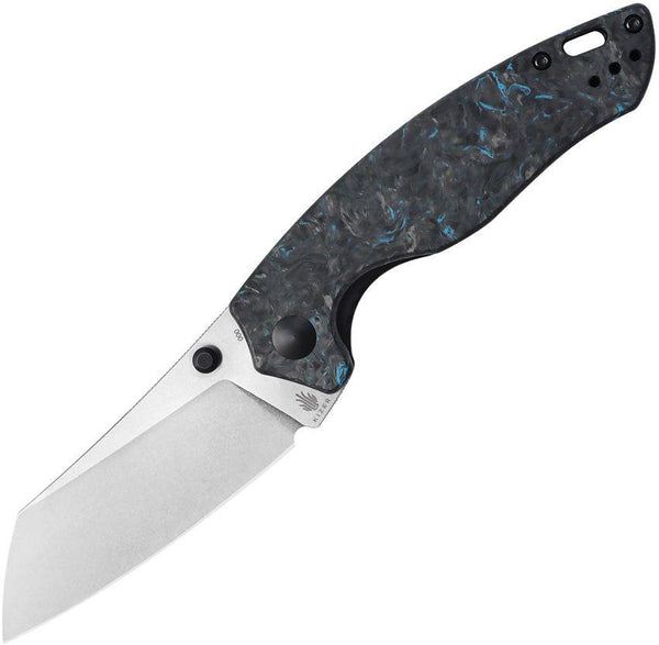 Kizer Cutlery Towser K Blue Fatcarbon Stonewash Elmax Steel - Knives.mx