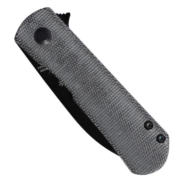 Kizer Cutlery Yorkie Linerlock Black Micarta Bohler M390 - Knives.mx