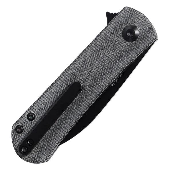 Kizer Cutlery Yorkie Linerlock Black Micarta Bohler M390 - Knives.mx