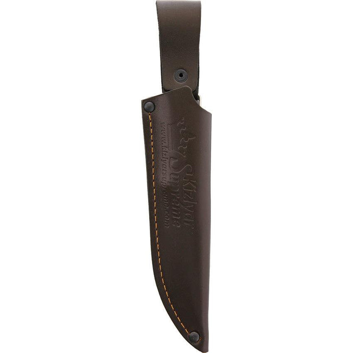 Kizlyar Colada Fixed Blade Brown Walnut Satin AUS-8 - Knives.mx