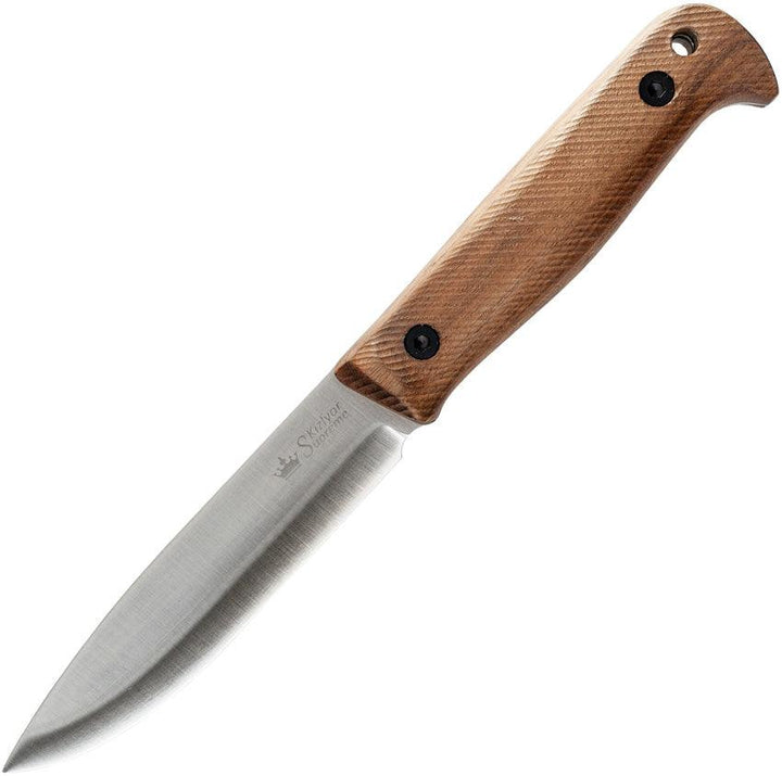 Kizlyar Forester Fixed Blade Oak Satin Bohler N690 - Knives.mx