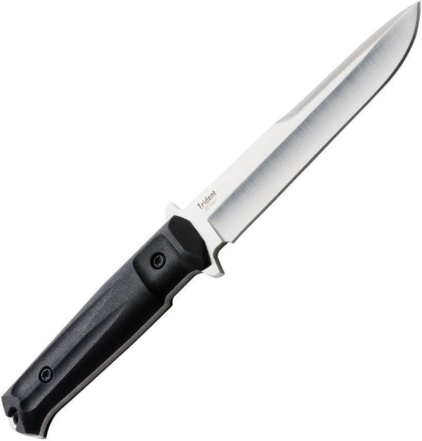 Kizlyar Trident Tactical Black Kraton Satin D2 - Knives.mx