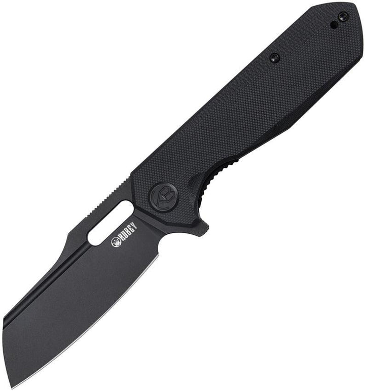 Kubey Atlas Framelock Blackout G10 Stonewash Sandvik 14C28N - Knives.mx