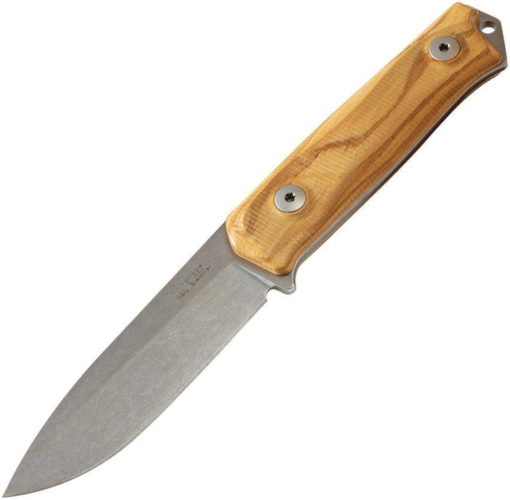 LionSTEEL B41 Bushcraft Olive Wood Sleipner Steel - Knives.mx