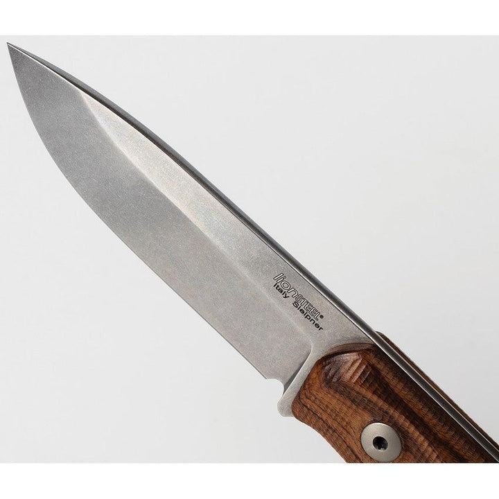 LionSTEEL B41 Bushcraft Santos Wood Sleipner Steel - Knives.mx