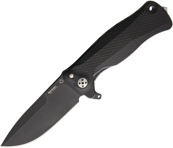 LionSTEEL SR11 Framelock Blackout Aluminum Oxide Sleipner Steel - Knives.mx