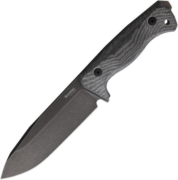 LionSTEEL T6 Fixed Blade Black Micarta Black CPM 3V - Knives.mx