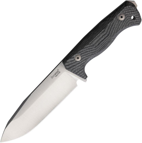 LionSTEEL T6 Fixed Blade Black Micarta Satin CPM 3V - Knives.mx