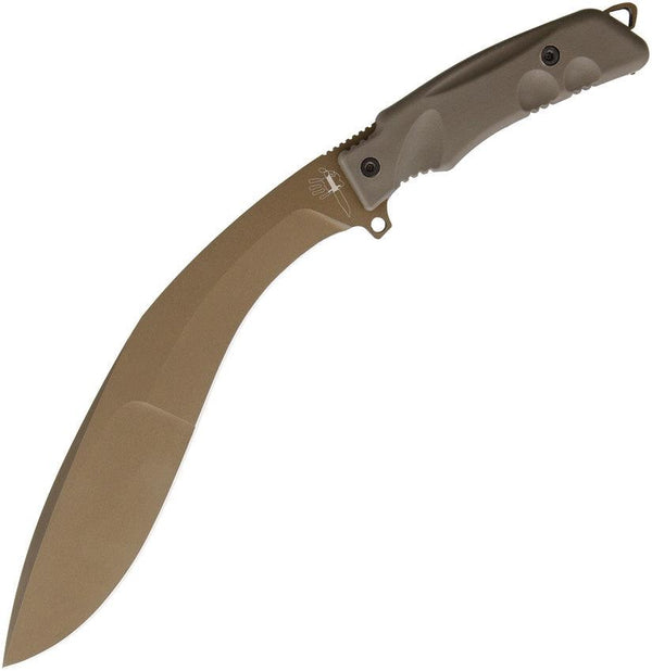 Machete FOX Exteme Tactical Kukri Bronze - Knives.mx