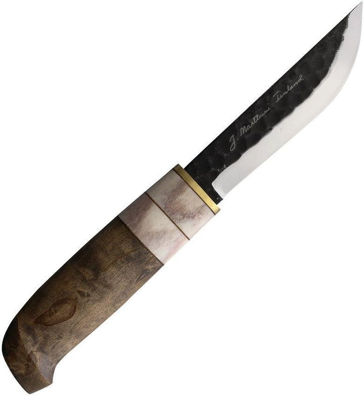 Marttiini AAPA Hiiliteras Fixed Blade Carbon Steel Blade - Knives.mx