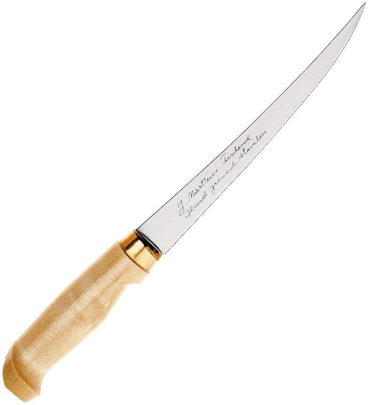 Marttiini Classic Fillet Birch Wood Satin Stainless - Knives.mx