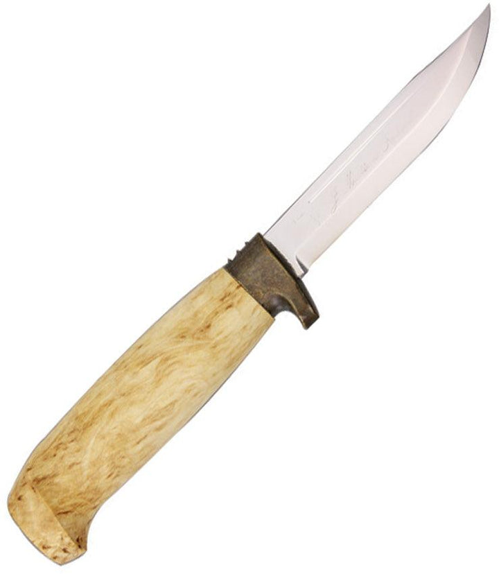 Marttiini Condor De Luxe Classic Waxed Curly Birch Stainless - Knives.mx