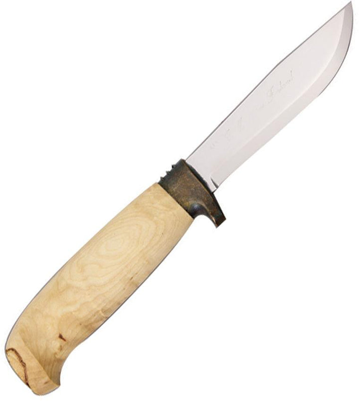 Marttiini Condor De Luxe Skinner Waxed Curly Birch Stainless - Knives.mx