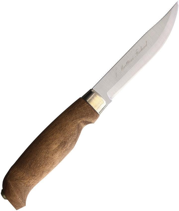 Marttiini Lynx Lumberjack Birch Wood Satin Stainless 4034 - Knives.mx