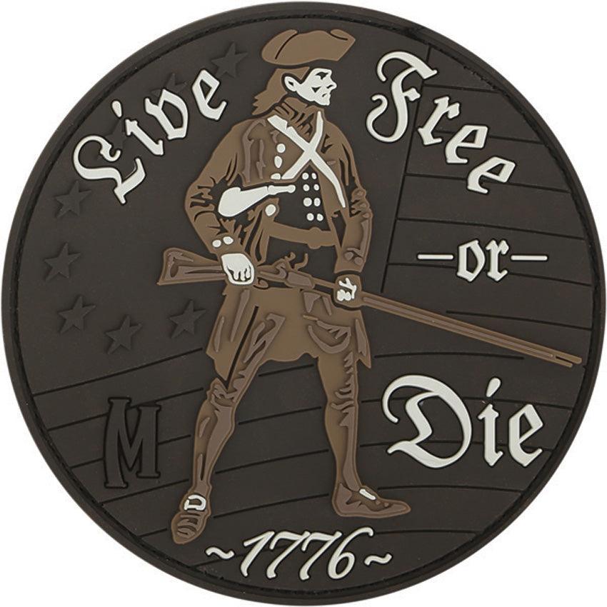 Maxpedition Live Free or Die Patch - Knives.mx