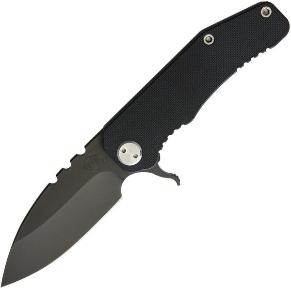 Medford 187 Framelock Titanium w Black G10 PVD Coated D2 - Knives.mx