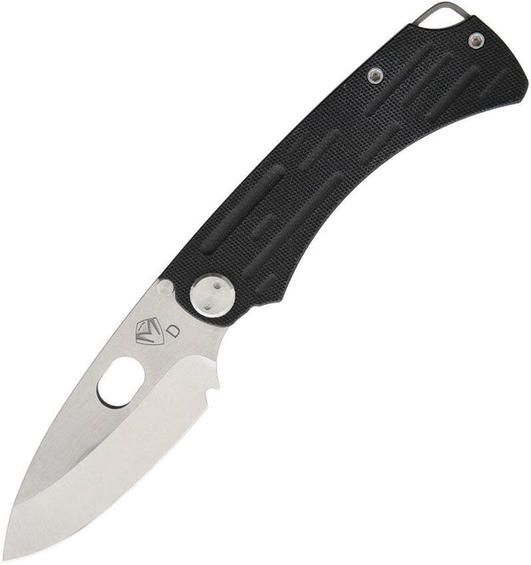 Medford Colonial Black G10 w Titanium Back D2 Steel - Knives.mx