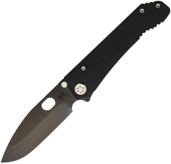 Medford Deployment Framelock Blackout G10 PVD Coated D2 - Knives.mx