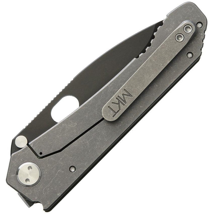 Medford Deployment Framelock OD Green G10 W Titanium Back D2 Steel - Knives.mx