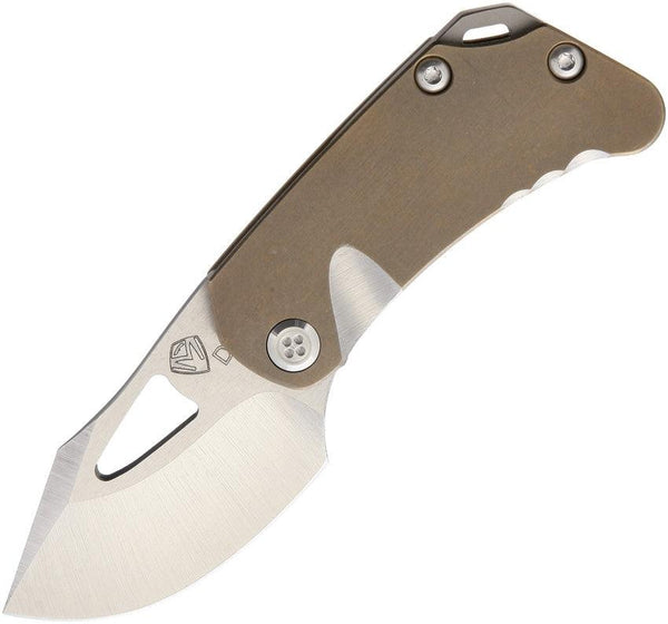 Medford ERIS Framelock Bronze Titanium Anodized D2 - Knives.mx