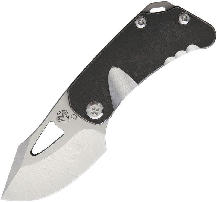 Medford Eris Mini Framelock Titanium Tumbled D2 - Knives.mx