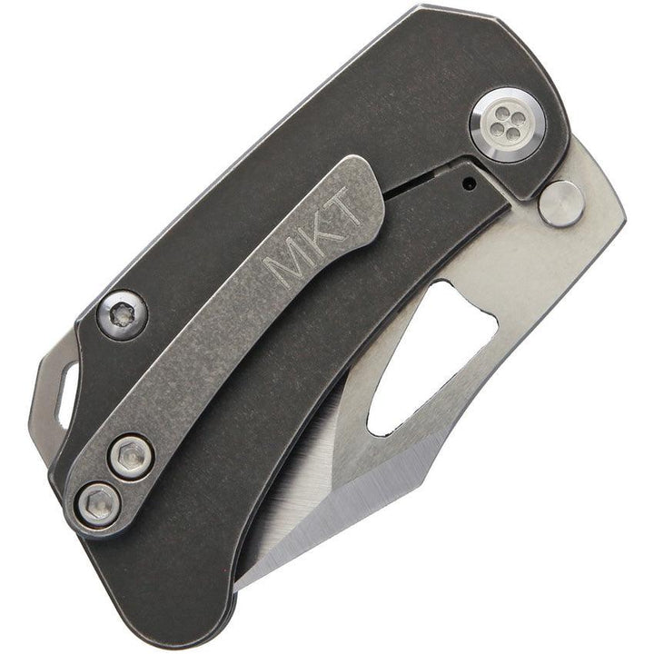 Medford Eris Mini Framelock Titanium Tumbled D2 - Knives.mx