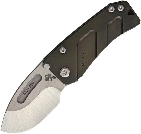 Medford Hunden Framelock Black PVD Titanium S35VN - Knives.mx