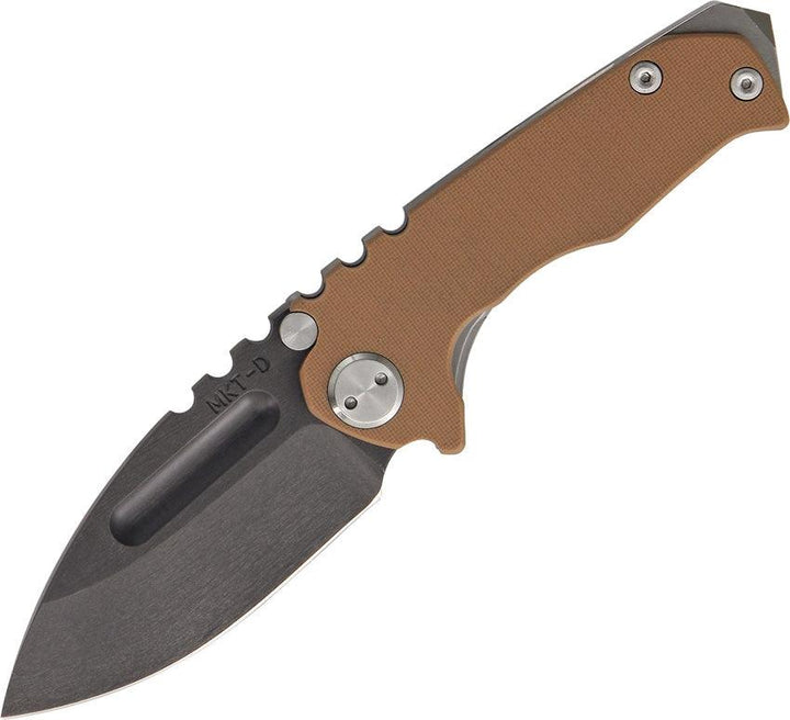 Medford Micro Praetorian G Coyote Tan G10 D2 - Knives.mx