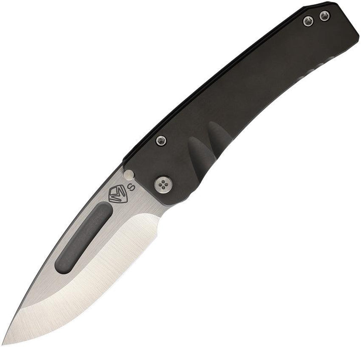 Medford Midi Marauder Framelock Black PVD Titanium S35VN - Knives.mx