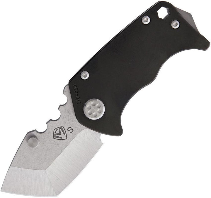 Medford Panzer Framelock Black PVD Coated Titanium Handle S35VN - Knives.mx