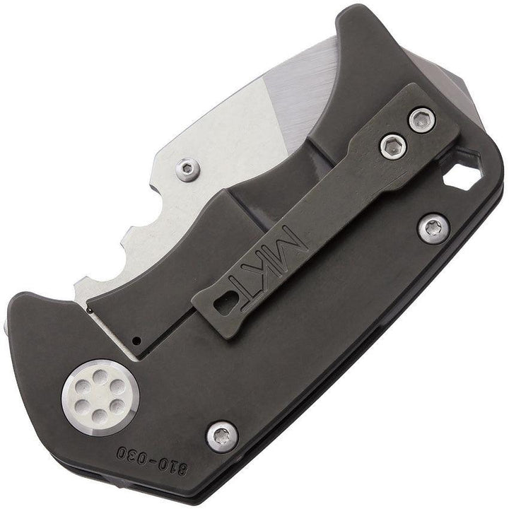 Medford Panzer Framelock Black PVD Coated Titanium Handle S35VN - Knives.mx