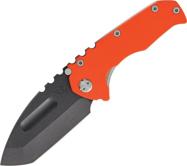 Medford Praetorian G Orange G10 Black D2 - Knives.mx