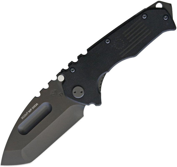 Medford Praetorian Scout Black G10 Tanto D2 - Knives.mx