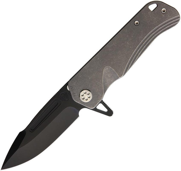 Medford Proxima Framelock Black PVD Coated S35VN - Knives.mx