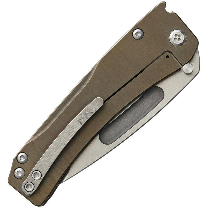 Medford Slim Midi Framelock Bronze Anodized Titanium S35VN - Knives.mx