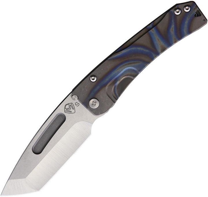 Medford Slim Midi Framelock Tanto Tumbled S35VN - Knives.mx