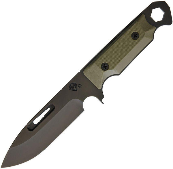 Medford STA Sniper Knife OD Green G10 Drop Point PVD Coated D2 - Knives.mx