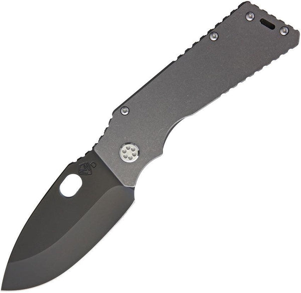 Medford Tactical Fighting Framelock Titanium Black PVD Coated D2 - Knives.mx