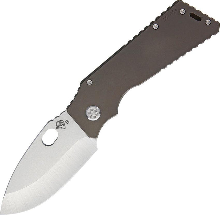 Medford TFF-H Framelock Bronze Anodized Titanium Tumbled S35VN - Knives.mx