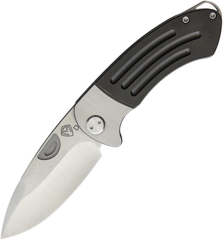 Medford Theseus Framelock Black PVD Coated Titanium D2 - Knives.mx