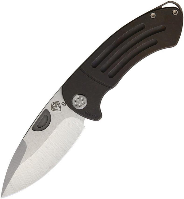 Medford Theseus Framelock Bronze Anodized Titanium S35VN - Knives.mx