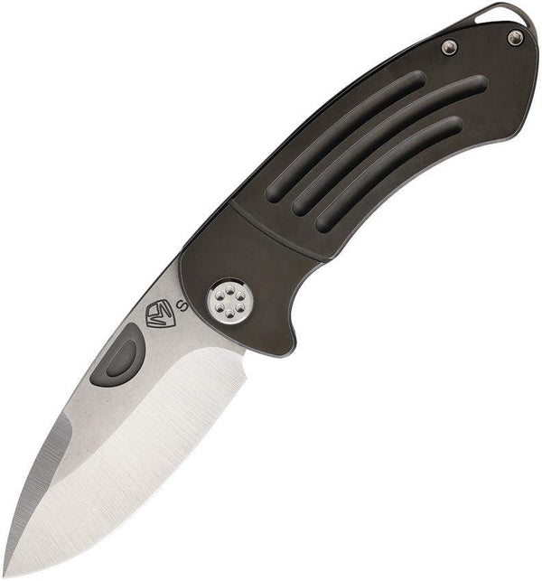 Medford Theseus Framelock Bronze PVD Coated Titanium S35VN - Knives.mx