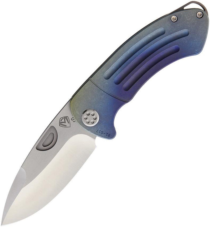 Medford Theseus Framelock Fade Anodized Titanium S35VN - Knives.mx