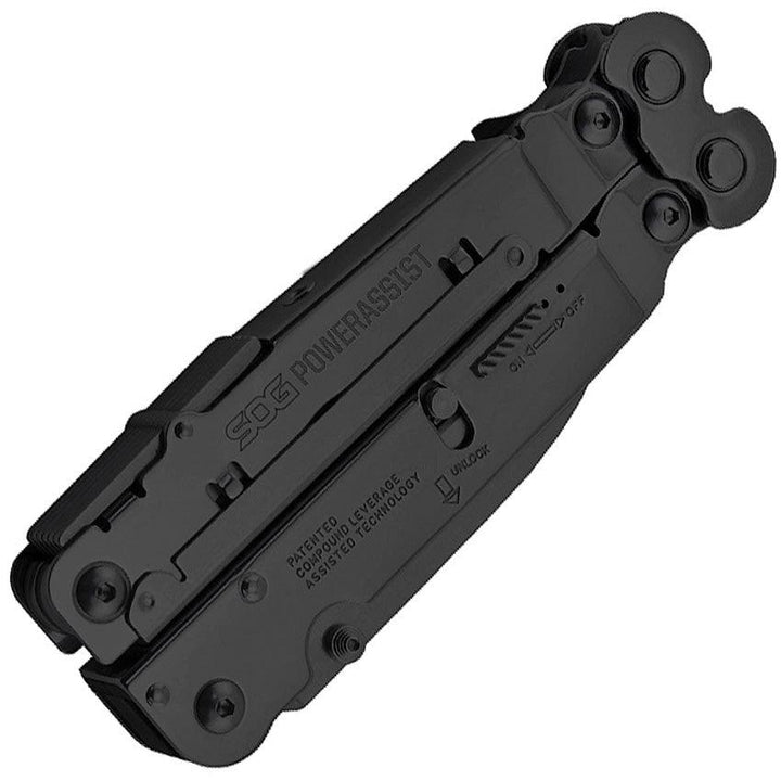 Multi Herramienta SOG PowerAssist Black - Knives.mx