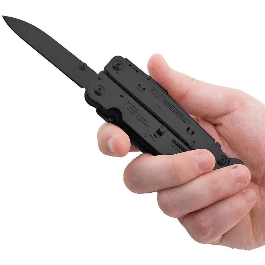 Multi Herramienta SOG PowerAssist Black - Knives.mx