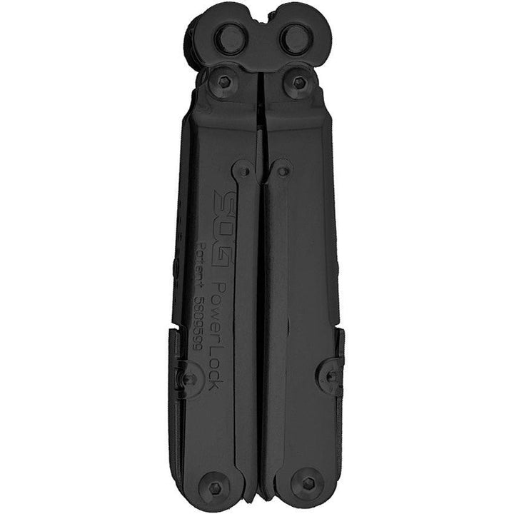 Multi Herramienta SOG Powerlock Black (With Scissors, Nylon Pouch) - Knives.mx